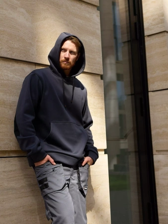 Худи BRODEKS URBAN KS 278 с капюшоном (серый)
