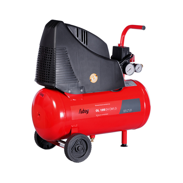 Компрессор FUBAG OL 195/24 CM1.5 180л/мин 24л 8бар 1.1 кВт
