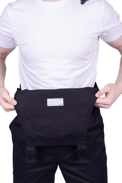 Полукомбинезон СТРОНГ (черный)