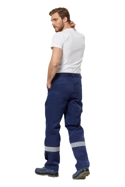 Костюм ПРАКТИК 1 с БР (васильковый/т.синий)