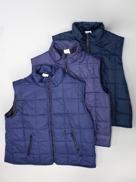 Жилет ОФИС зимний (т.синий)