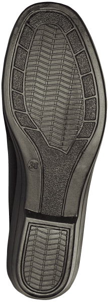 Туфли АЛМИ ПУ женские кожаные (черные)