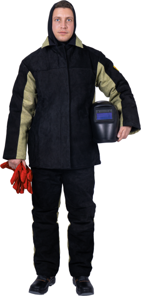 Костюм сварщика со спилком зимний