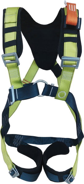 Страховочная привязь СП-02-01 со спинным удлинителем, идент.книжкой и компенсаторами