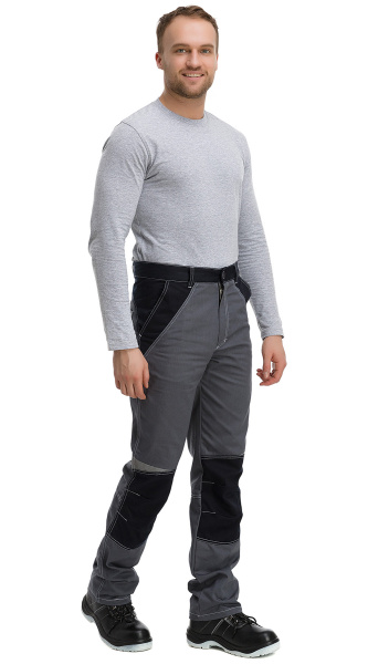 Костюм RONTA KS908 с БР (т.серый/черный)