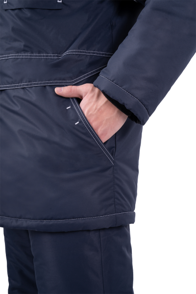 Костюм СТАРАТЕЛЬ зимний с БР (синий/василёк)