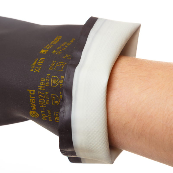 Перчатки HD27 латекс+неопрен (черный)