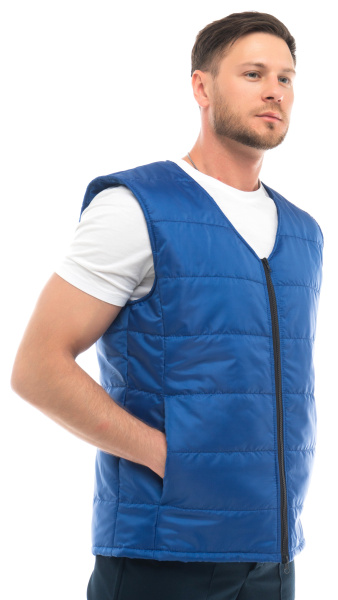 Жилет СТАНДАРТ зимний (васильковый)