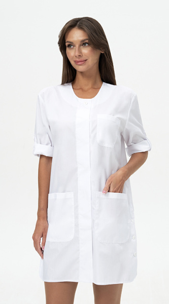 Халат МАРТА (белый)