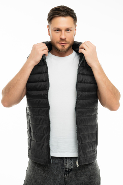 Жилет J-01 зимний (черный)