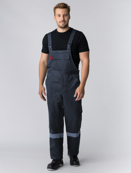 Костюм СФЕРА NEW с ПК (т.серый/красный)