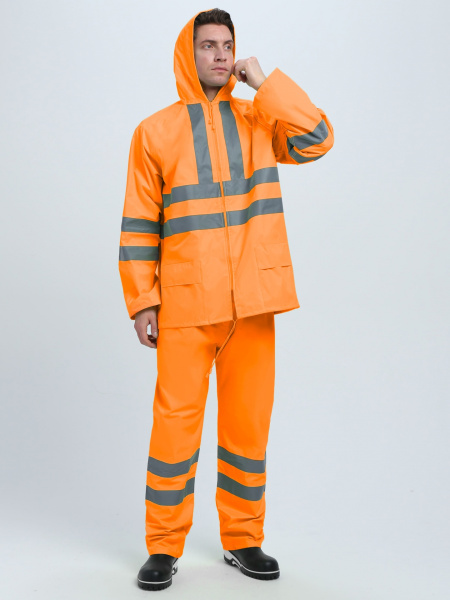 Костюм PROFLINE SPECIALIST СОП влагозащитный сигнальный с БР (оранжевый)