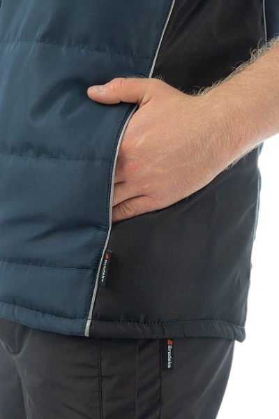 Жилет BRODEKS KW 101 зимний (синий)