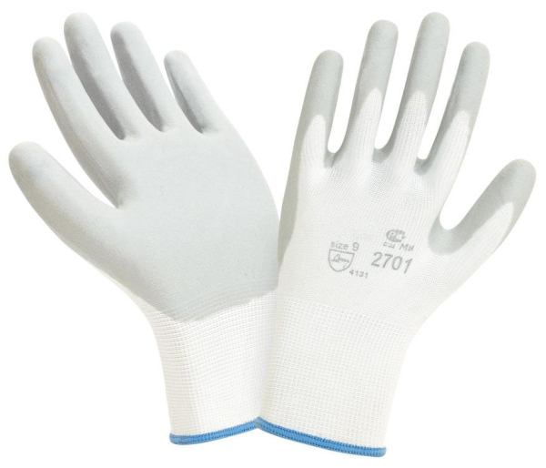 Перчатки для тонких работ BUNTING White