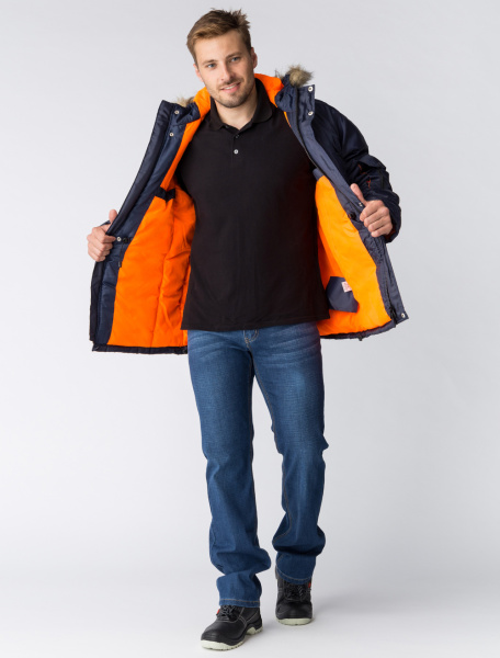 Куртка АЛЯСКА зимняя (т.синий)