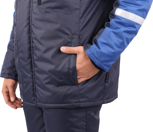 Костюм РОУД зимний с ПК (т.синий/василек)