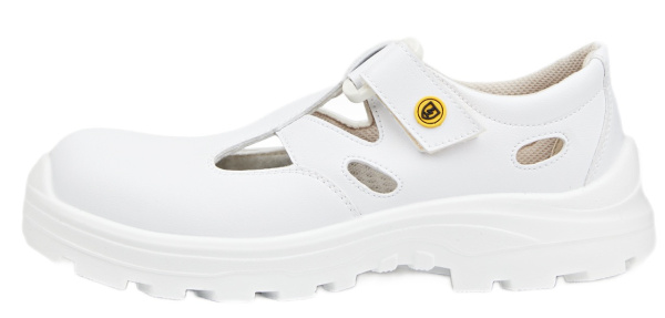 Полуботинки АЛМИ ПАТРИОТ 80302-3-2-203586 ПУ антистат с КП (белый)