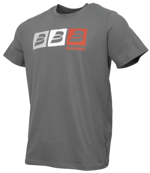 Футболка BRODEKS KS705 (серый)