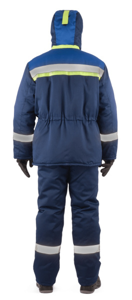 Костюм УРЕНГОЙ зимний 4 кл пояс с ПК (т.синий/василек)