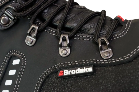 Ботинки BRODEKS GALEON S3 ПУ/Нитрил зимние c КП и АС (черный/серый)