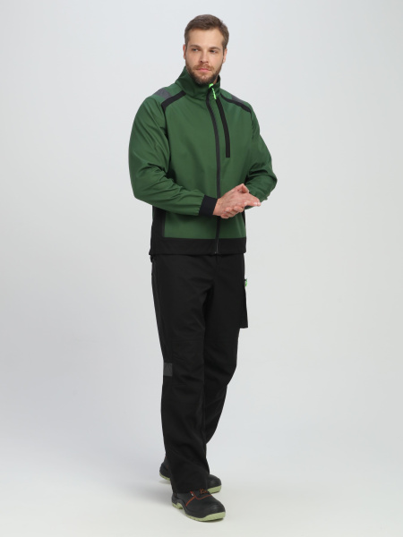 Куртка PROFLINE LEADER софтшел (хаки/черный)