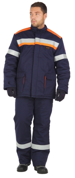 Костюм зимний с простеганным утеплителем, 60 КАЛ/СМ²