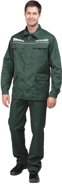 Костюм ОПЕРАТОР ИМПОРТ с БР (зеленый)