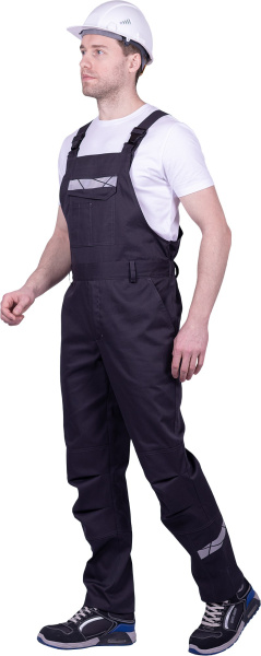 Полукомбинезон СТРОНГ (т.серый)