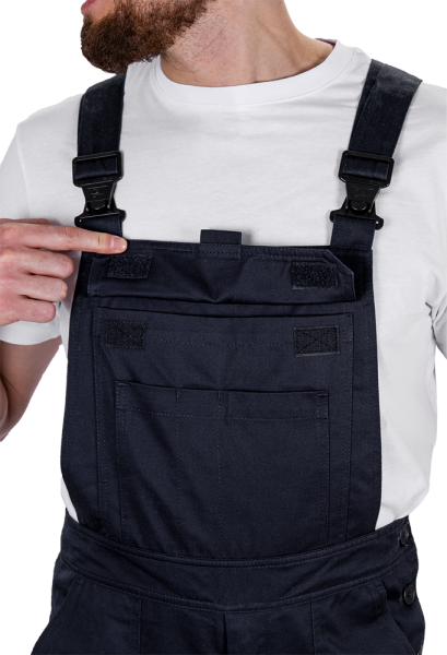 Костюм КМ-10 ЛЮКС АНТИСТАТ с ПК (т.синий/васильковый)