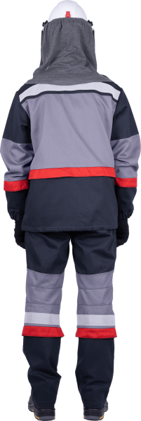 Костюм ЭЛЕКТРОСТОП ТЕРМО ЗЭТВ 30 противоэнцефалитный с БР (серый/красный)