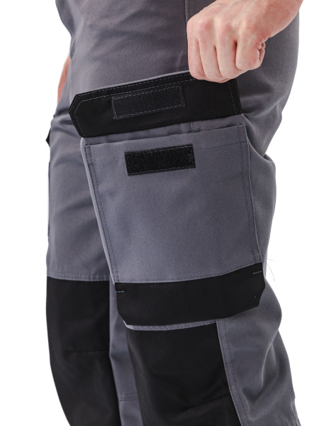 Костюм ГОРОД с БР (т.серый/черный/красный)