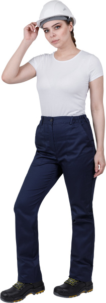 Костюм ОПЕРАТОР женский с БР (т.синий)