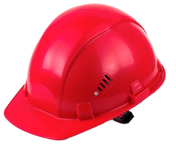 Каска РОСОМЗ™ СОМЗ-55 ФАВОРИТ RAPID 75716 с храповиком (красный)