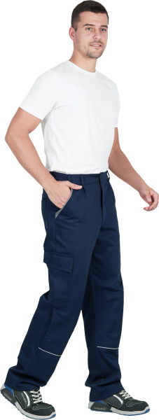 Костюм КОНФОРМ с БР (т.синий/серый)