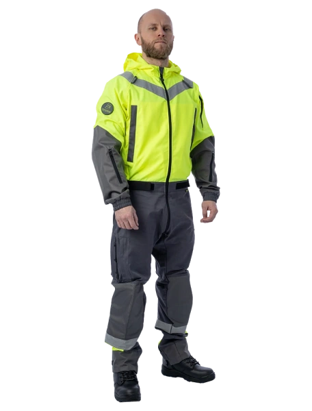 Комбинезон BRODEKS KS 503 (желтый/серый)