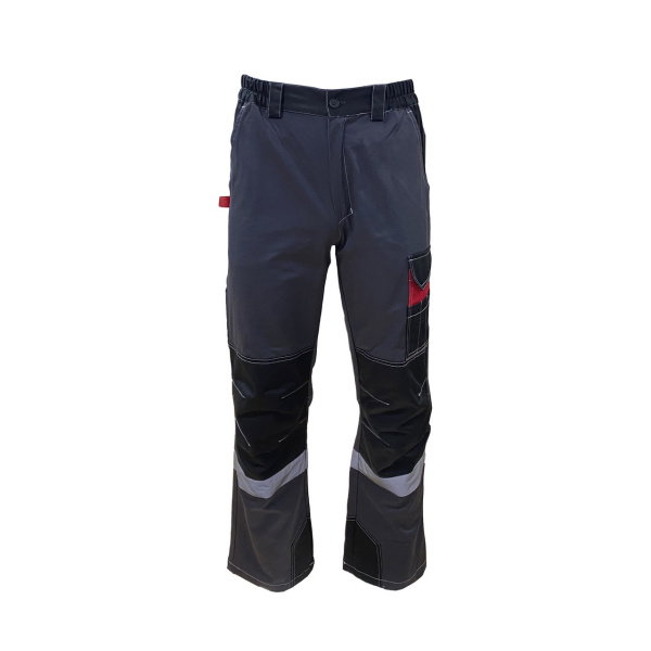 Костюм ФОРМУЛА КОТТОН ФБ1 с БР (т.серый/чёрный/красный)