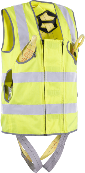 Жилет-накидка сигнальный для страховочной привязи