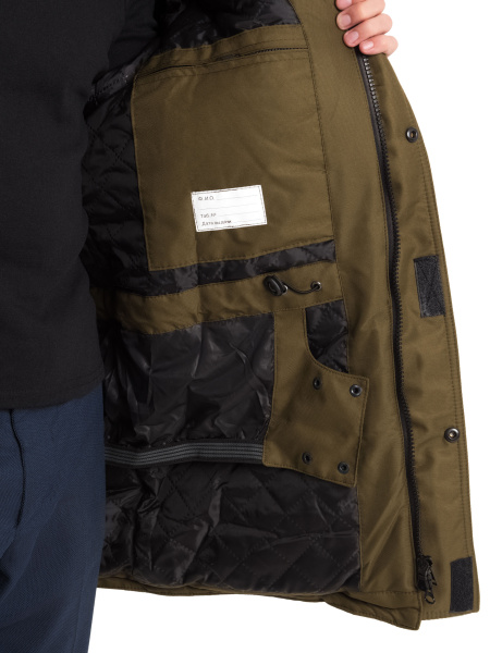 Куртка ПРЕМЬЕР зимняя (оливковый/черный)