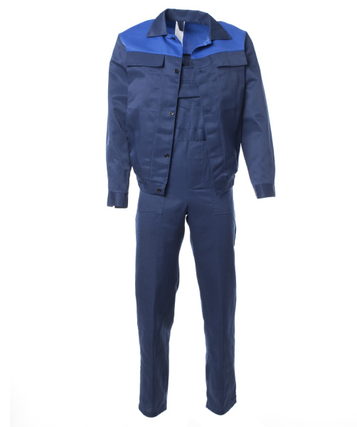 Костюм СТАНДАРТ-2 с ПК (т.синий/васильковый)