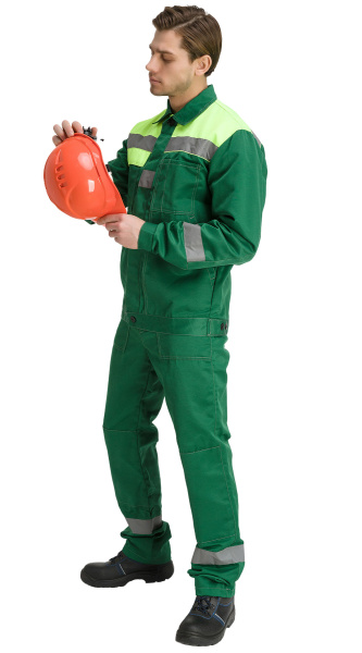 Костюм RONTA KS812 с ПК (т.зеленый/лайм)