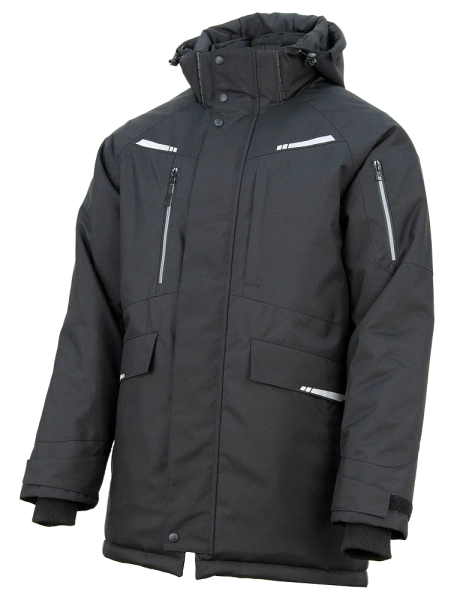 Парка BRODEKS KW 215 зимняя (черный)