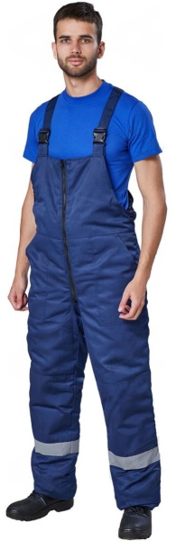 Полукомбинезон с СОП зимний (синий)