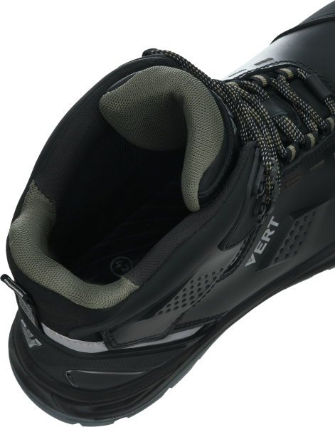 Ботинки VERT ПУ/ТПУ кожаные с КП и КС (черный)