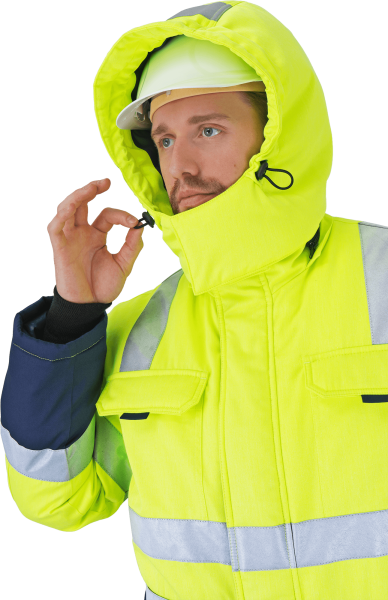 Костюм РЕФЛЕКТ-1 зимний с ПК (желтый/синий)