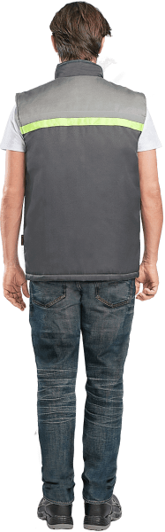 Жилет ВЬЮГА зимний (т.серый/серый)