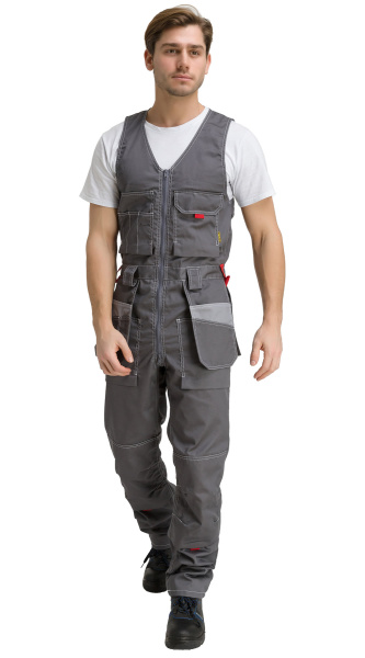 Полукомбинезон RONTA PL3083 (серый)