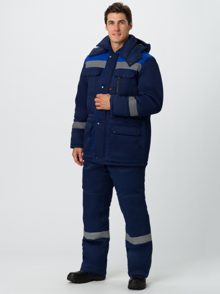 Костюм НЕЙЧ-2 СОП У. зимний с ПК (т.синий/васильковый)