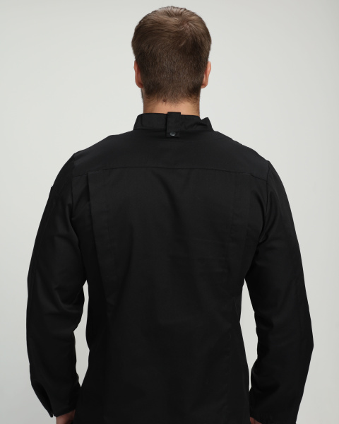 Китель повара ГАСТРО (черный)