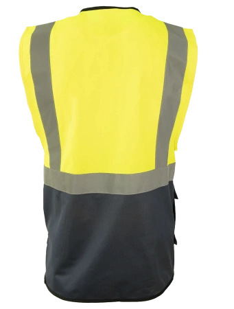 Сигнальный жилет BRODEKS KM123 (желтый/синий)