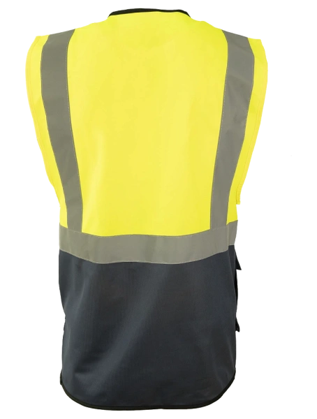 Сигнальный жилет BRODEKS KM123 (желтый/синий)